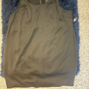 Elegant Gray Sleeveless Dress